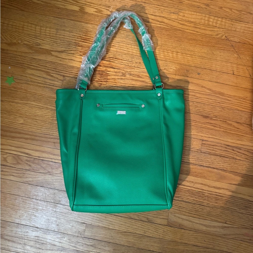 Thirty-One Vibrant Green Shoulder Bag